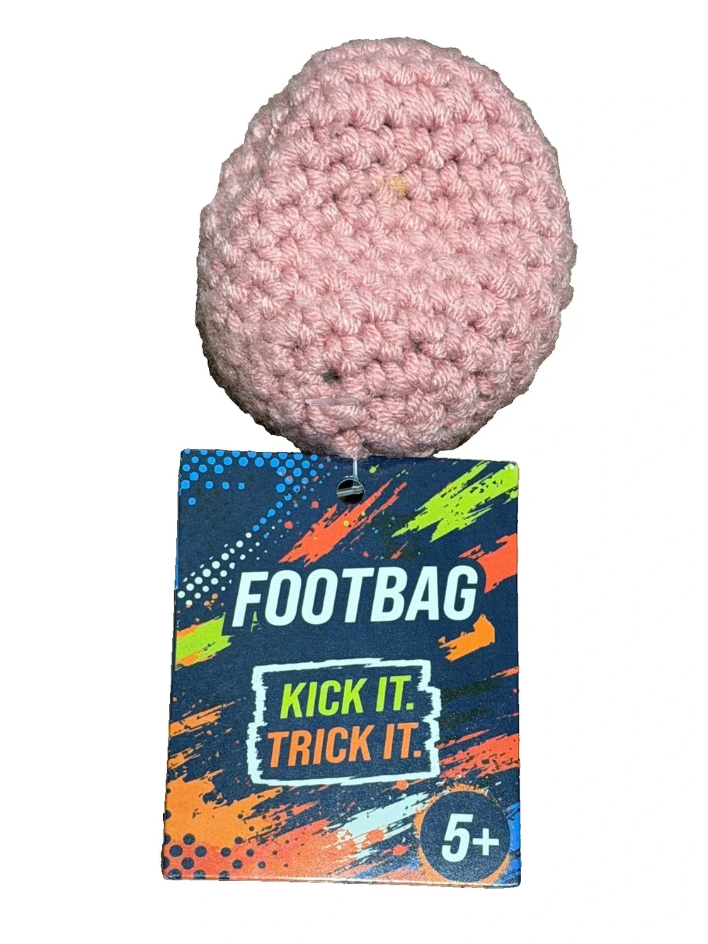 🔥Crochet Footbag Kickbag Hacky Sack BNWT🔥